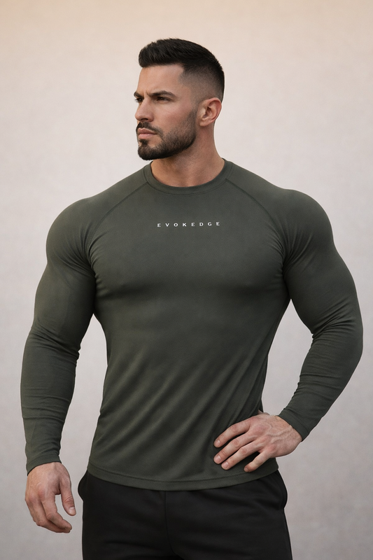 EVOKEDGE NYLON VERTEX COMPRESSION- OLIVE GREEN